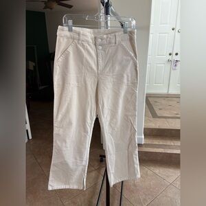 Cream Corduroy Pants Multiple Sizes| Neutral “Moonstone” Straight Leg